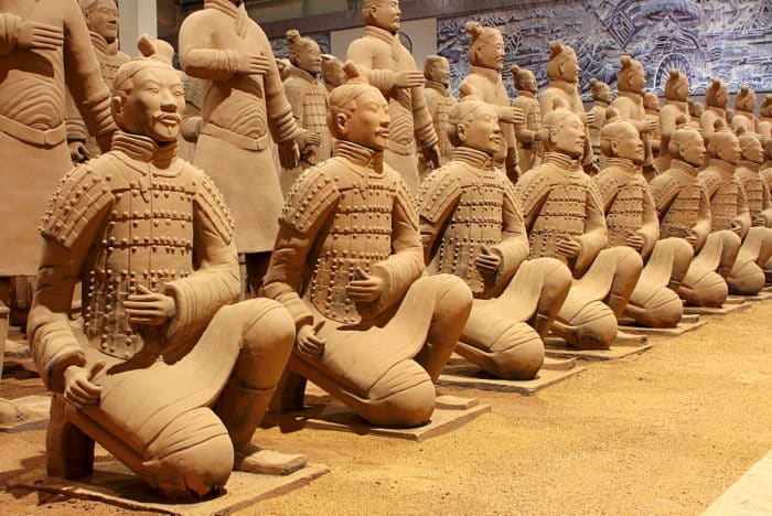 терракотовая армия императора Цинь Шихуанди