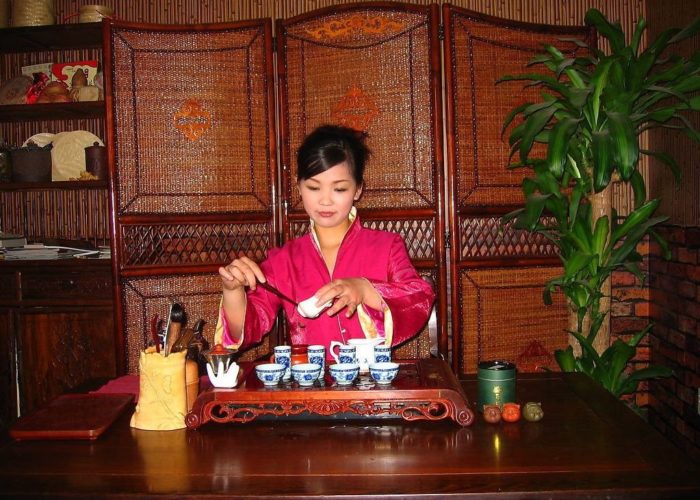 Чайная церемония в Китае