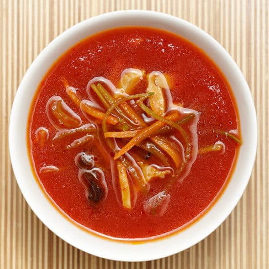 Кисло-острый китайский суп