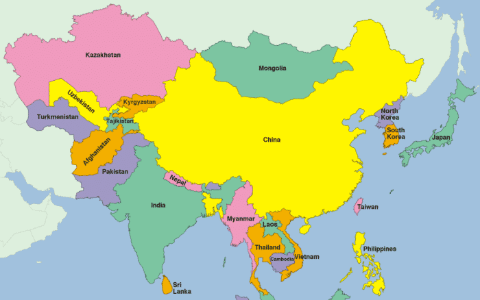 Территория Китая