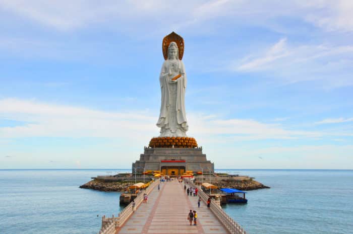 центр буддизма наньшань – самый большой в азии