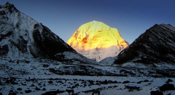 Гора Кайлас на Тибете